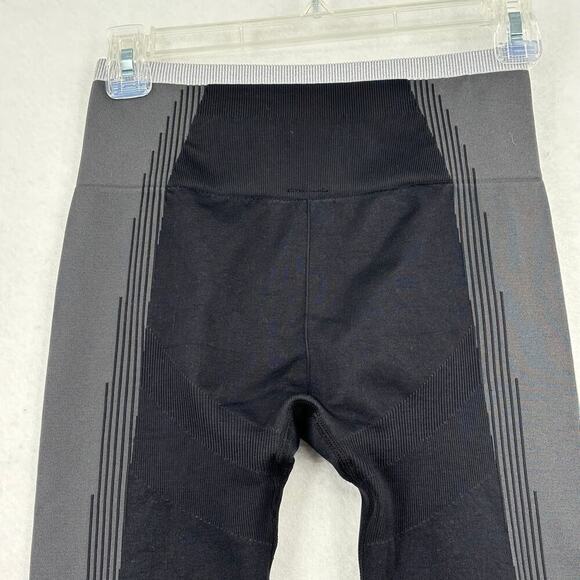 Fabletics Seamless Fusion High Waist 7/8 Leggings Size S Black Gray - Picture 5 of 12